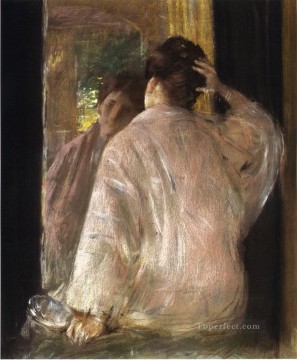 ドロシーの鏡 ウィリアム・メリット・チェイス Oil Paintings